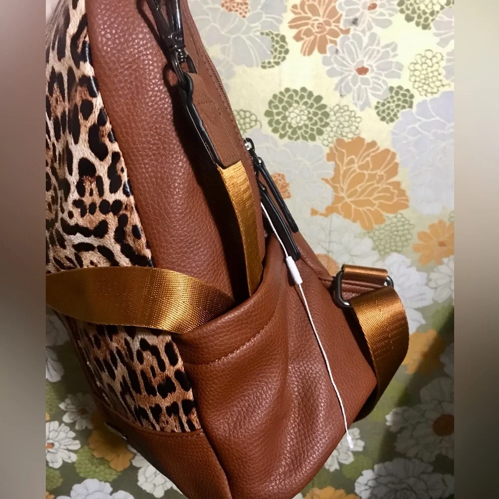 Leopard Print Backpack Purse
NEW - Picture 4 of 10